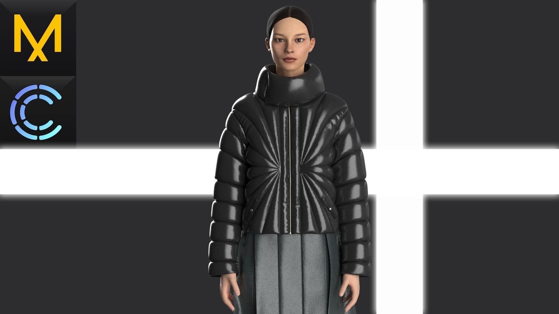 Outfit Female OBJ mtl FBX ZPRJ 3D model_2