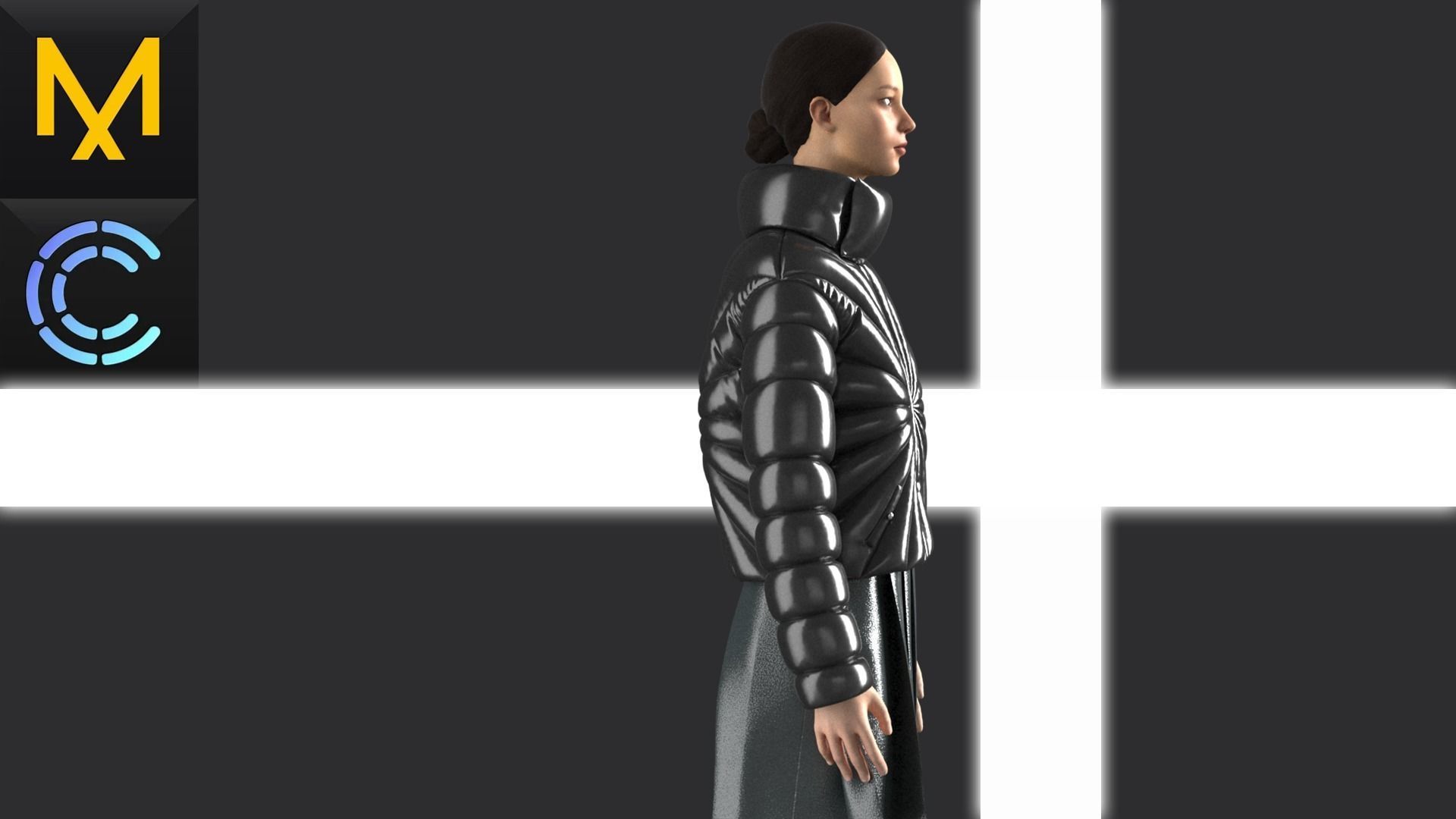 Outfit Female OBJ mtl FBX ZPRJ 3D model_7