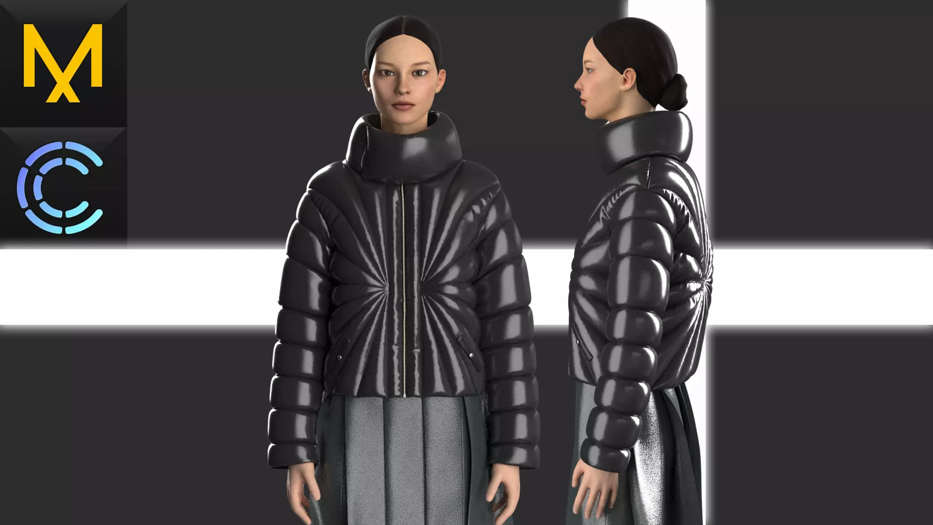 Outfit Female OBJ mtl FBX ZPRJ 3D model_0