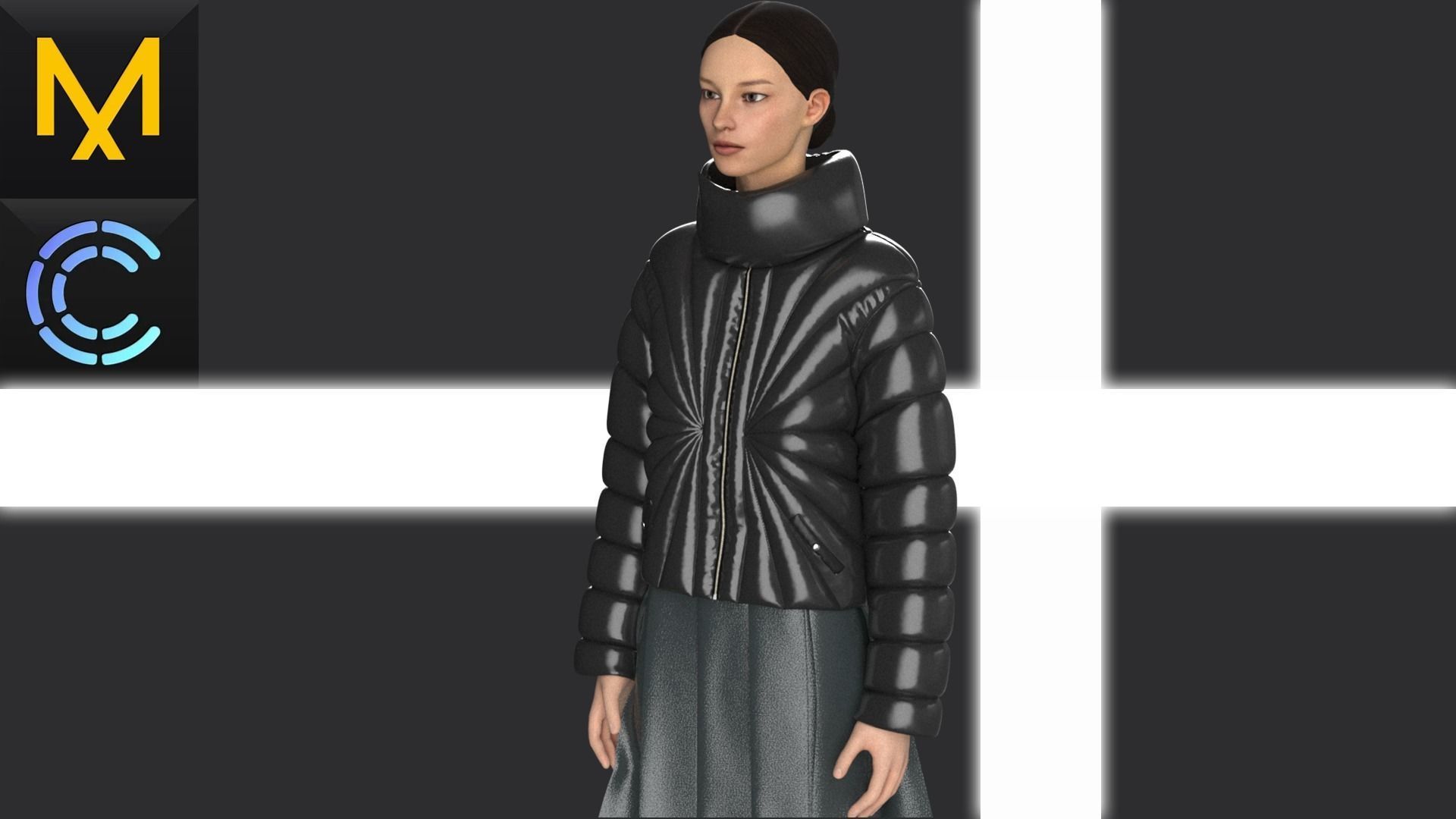 Outfit Female OBJ mtl FBX ZPRJ 3D model_5