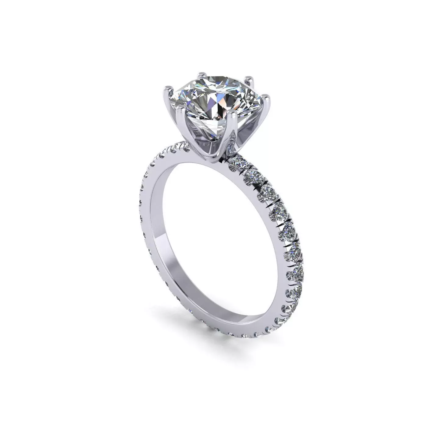 Miguel Fernald Diamond Ring 3D print model