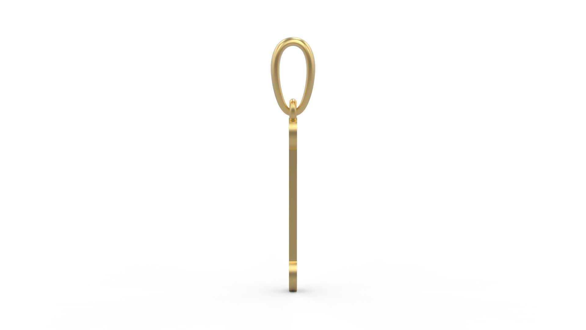 Initial Letters Pendant GLADWINDEMO I 3D print model_2