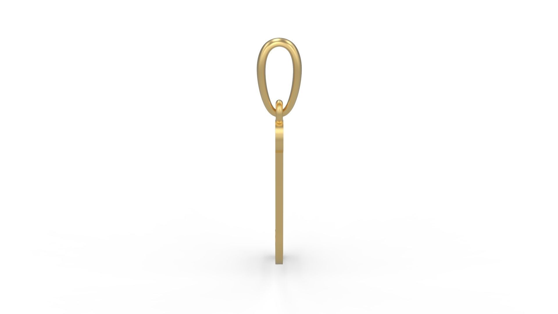 Initial Letters Pendant GLADWINDEMO J 3D print model_2