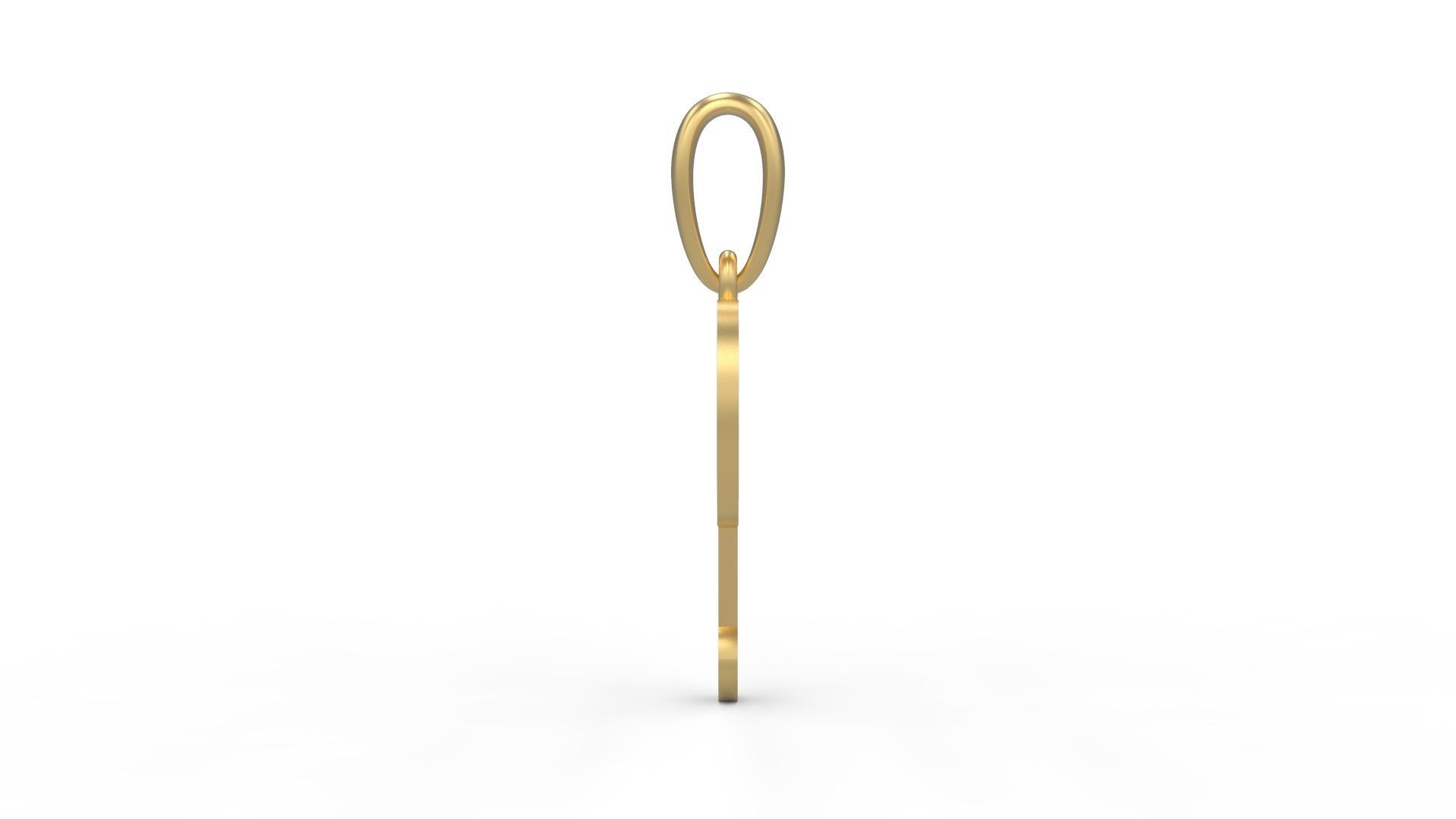 Initial Letters Pendant GLADWINDEMO P 3D print model_2