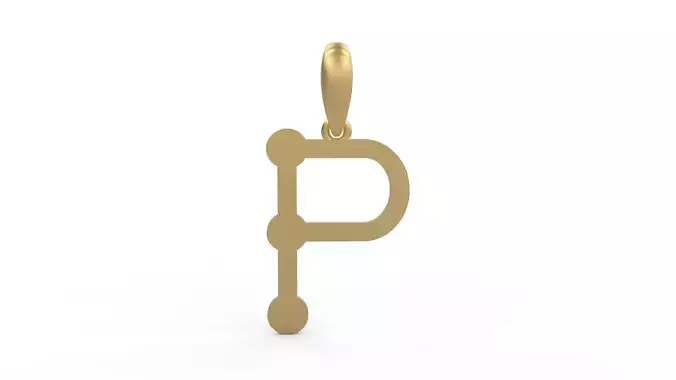 Initial Letters Pendant GLADWINDEMO P