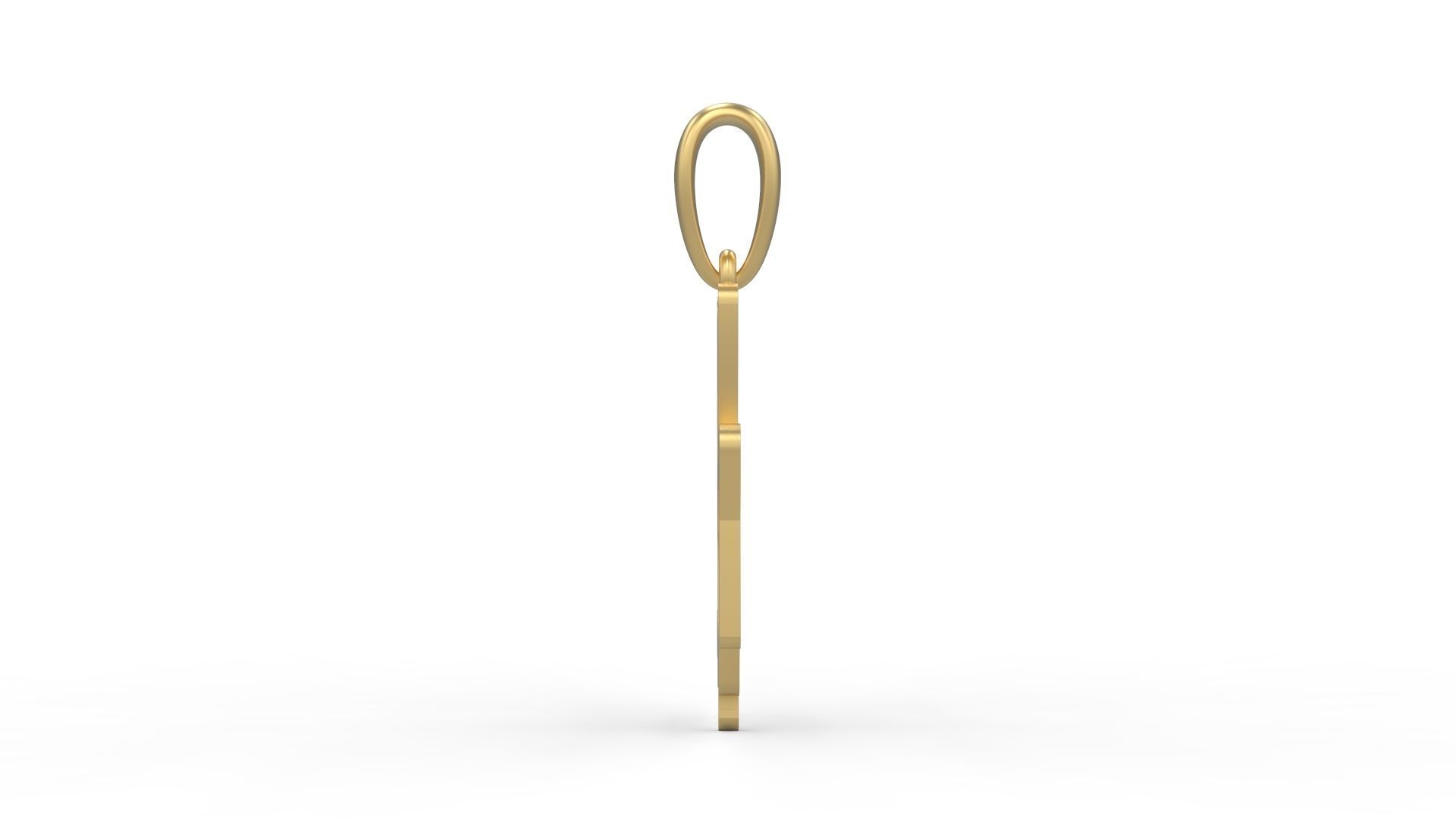 Initial Letters Pendant StreetToxic B 3D print model_2