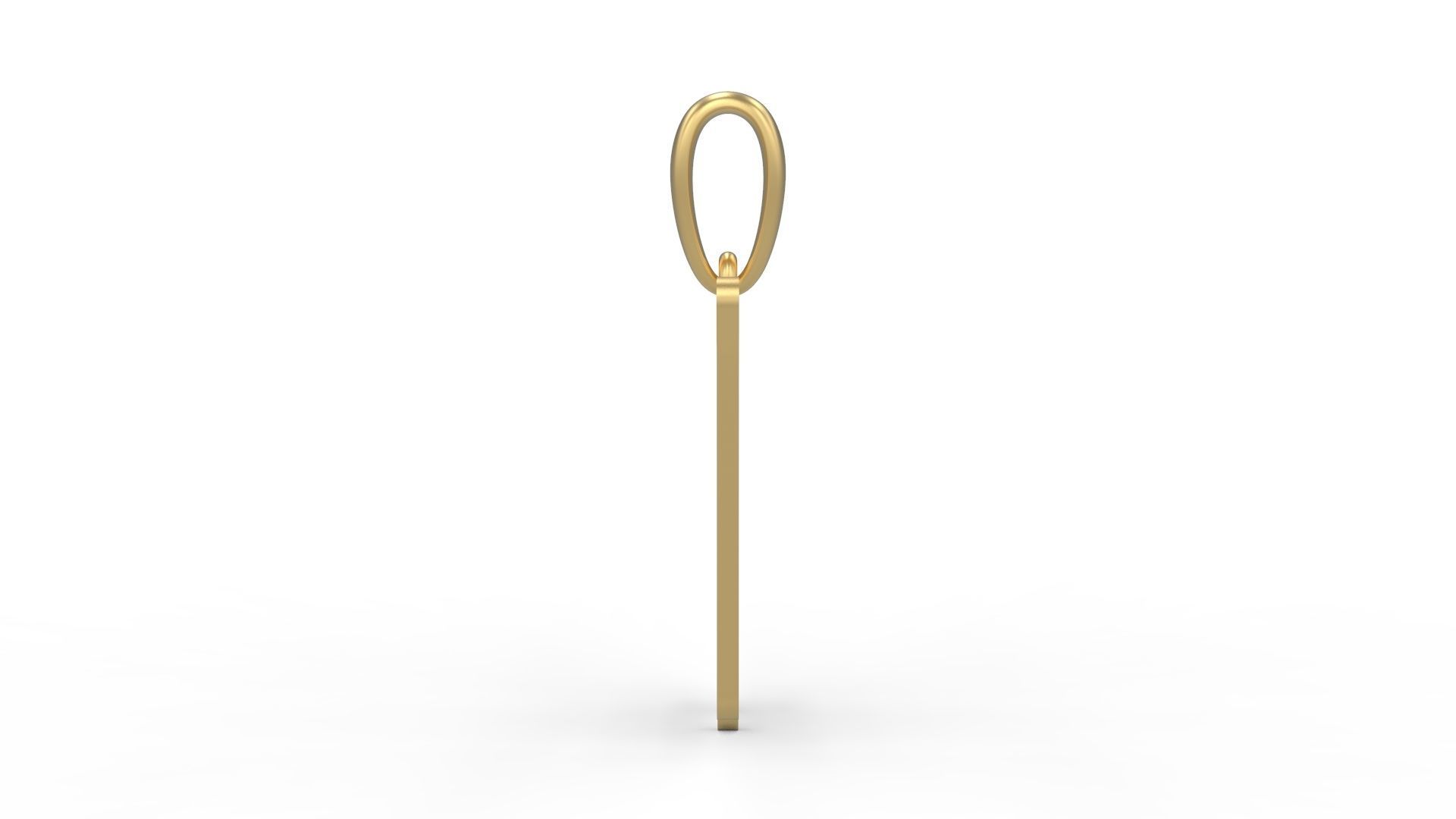 Initial Letters Pendant StreetToxic D 3D print model_2