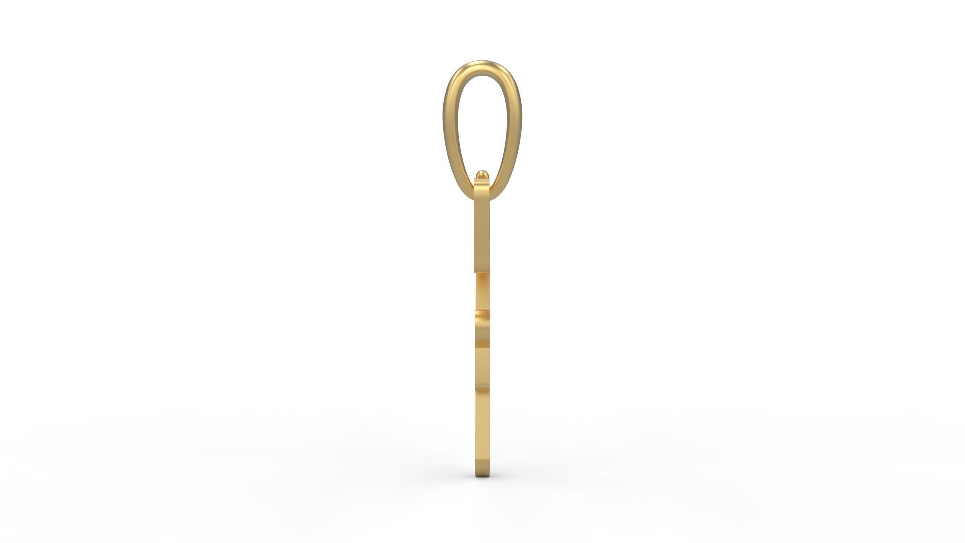 Initial Letters Pendant StreetToxic F 3D print model_2