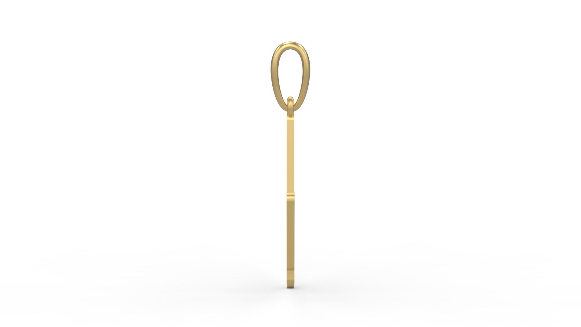 Initial Letters Pendant StreetToxic L 3D print model_2