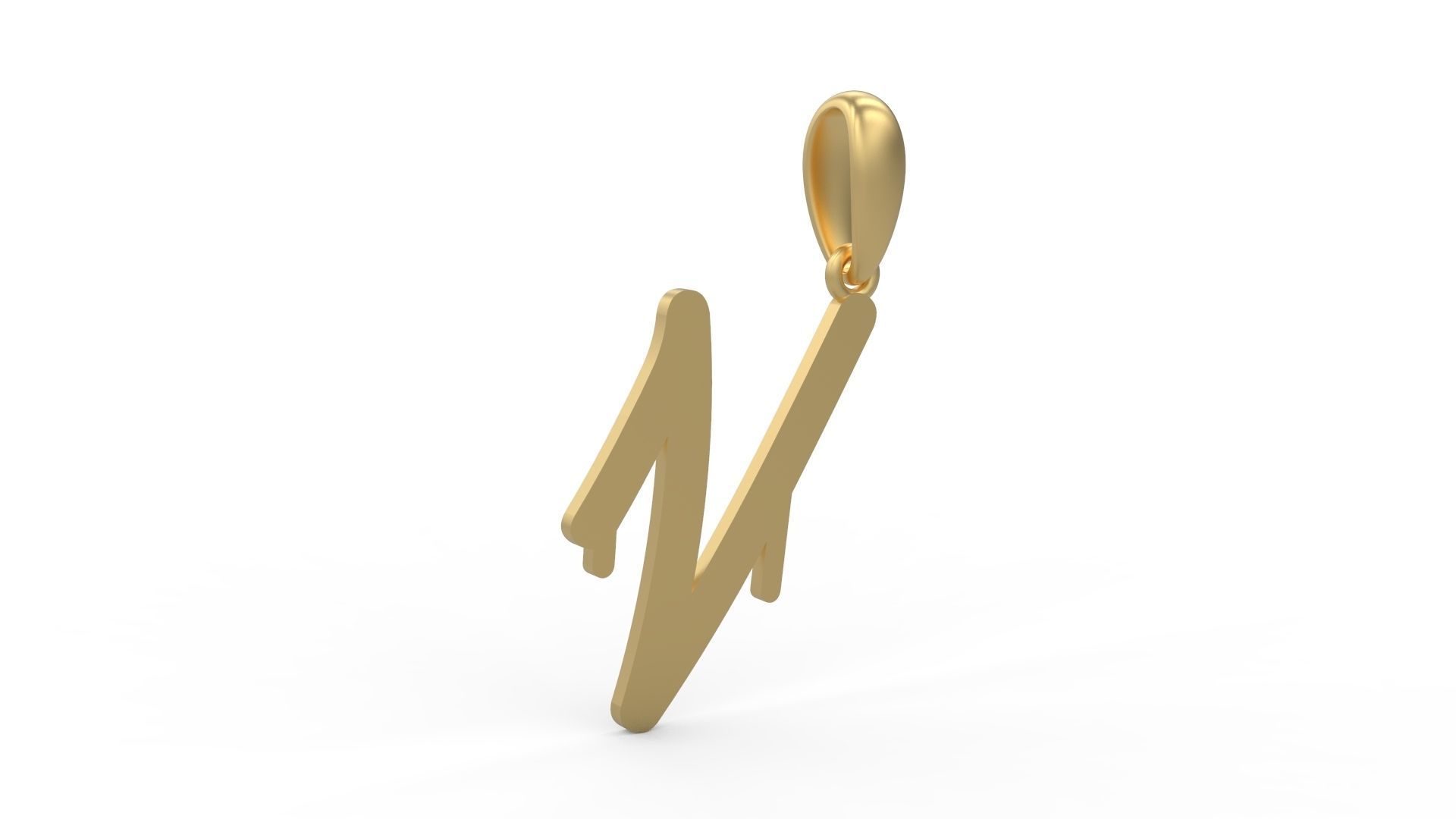 Initial Letters Pendant StreetToxic V 3D print model_3