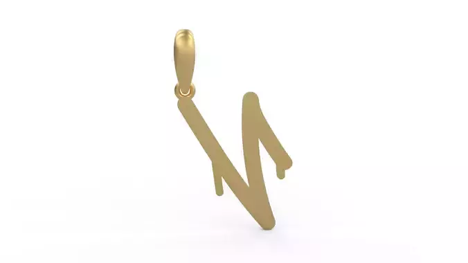 Initial Letters Pendant StreetToxic V