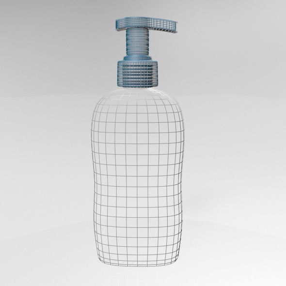 Baby Wash and Shampoo Bottle 01 3D model_12