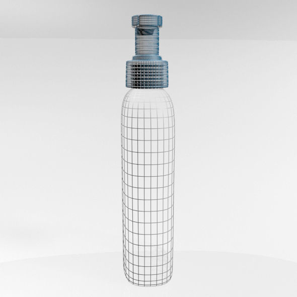 Baby Wash and Shampoo Bottle 01 3D model_10