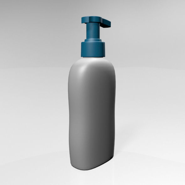 Baby Wash and Shampoo Bottle 01 3D model_17