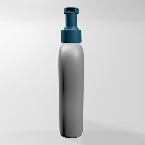 Baby Wash and Shampoo Bottle 01 3D model_1