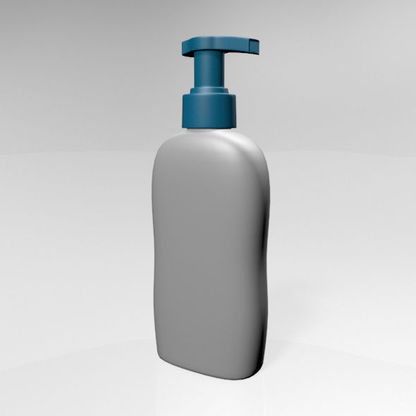 Baby Wash and Shampoo Bottle 01 3D model_26