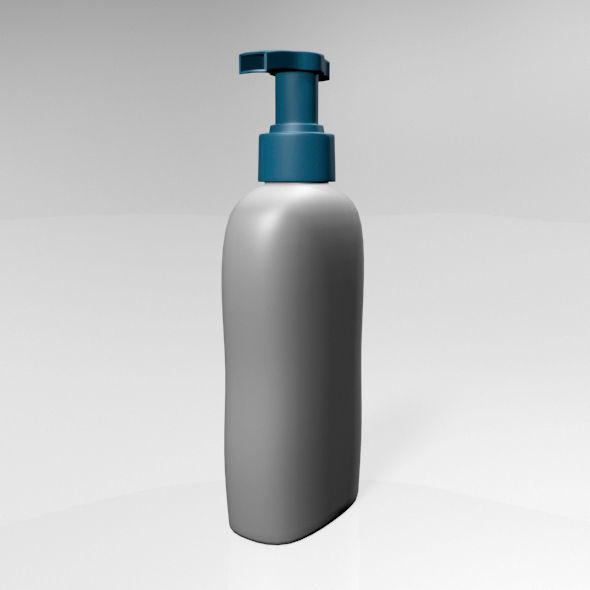 Baby Wash and Shampoo Bottle 01 3D model_23