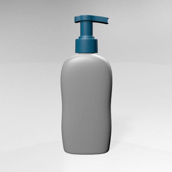 Baby Wash and Shampoo Bottle 01 3D model_27
