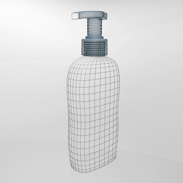 Baby Wash and Shampoo Bottle 01 3D model_15