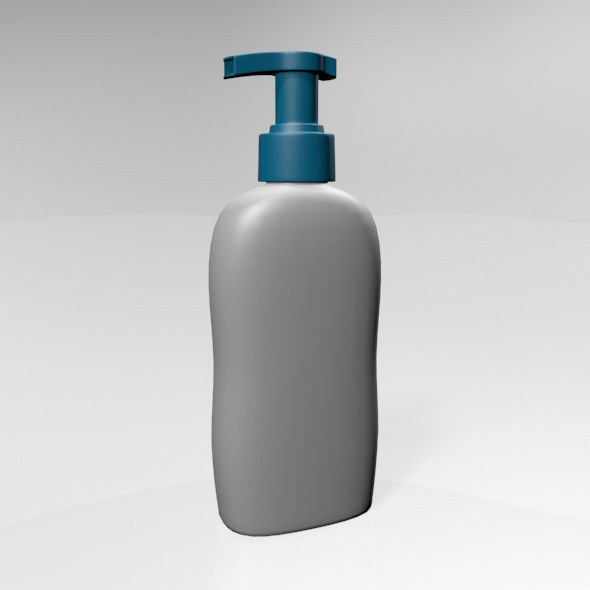 Baby Wash and Shampoo Bottle 01 3D model_22