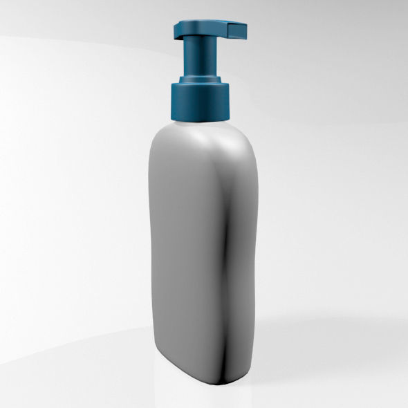 Baby Wash and Shampoo Bottle 01 3D model_7