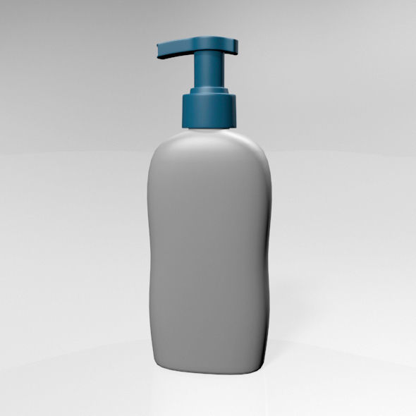 Baby Wash and Shampoo Bottle 01 3D model_21