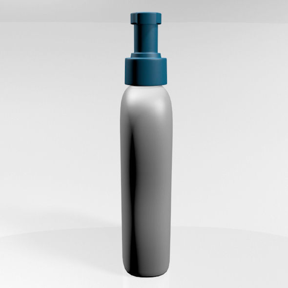 Baby Wash and Shampoo Bottle 01 3D model_4