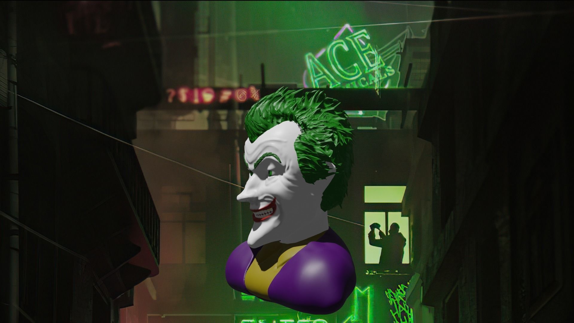 The Joker 3D model_2