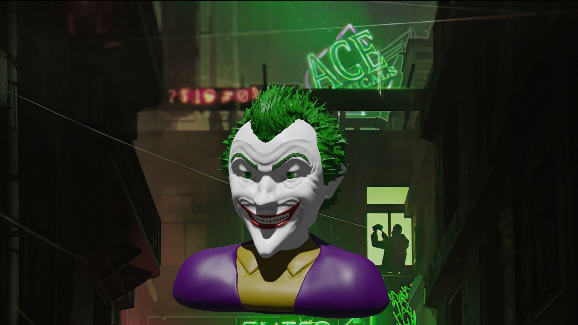 The Joker 3D model_5