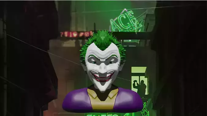 The Joker 3D model