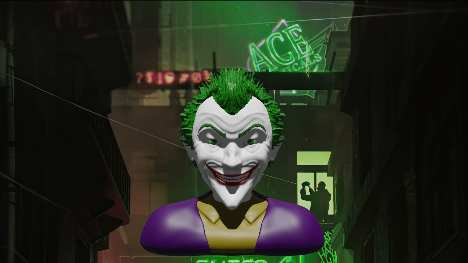 The Joker 3D model_1