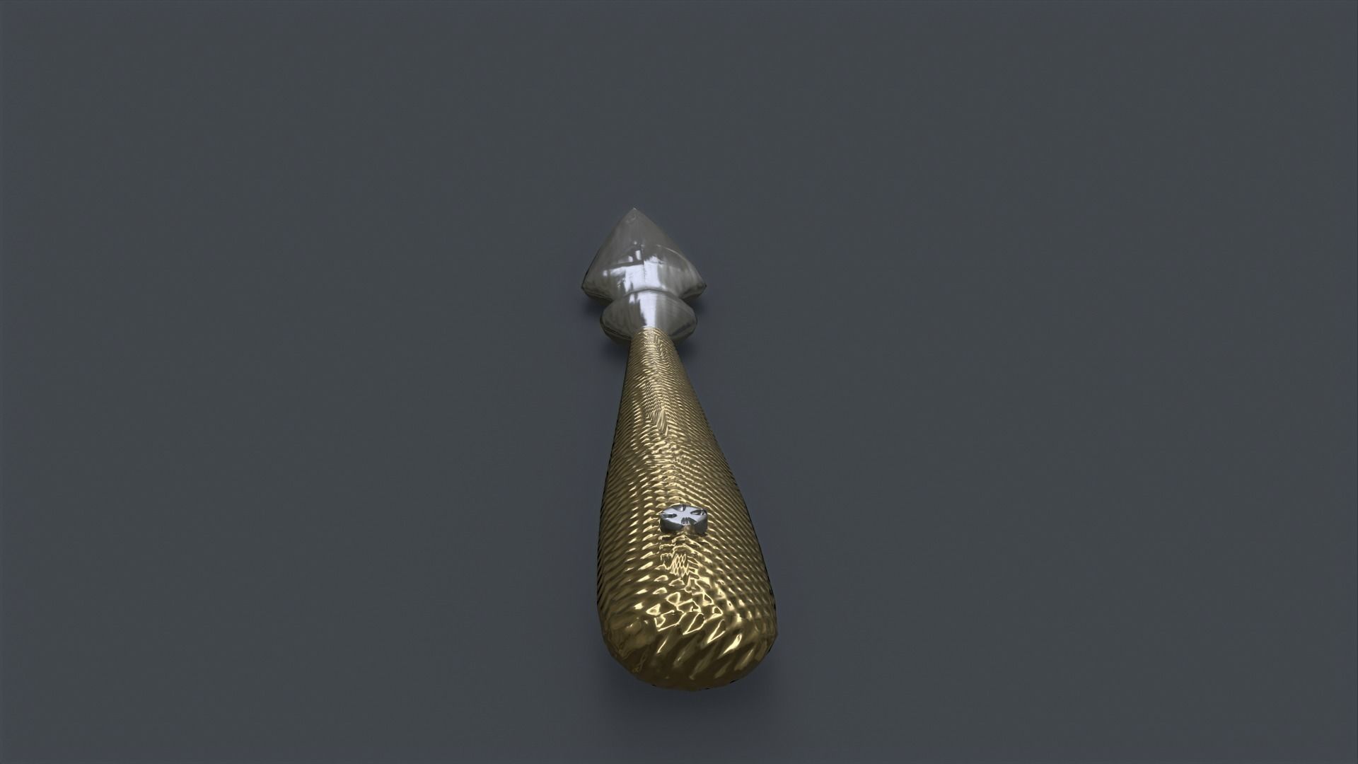 Dagger Blade Low-poly 3D model_13