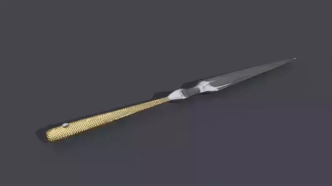 Dagger Blade Low-poly 3D model