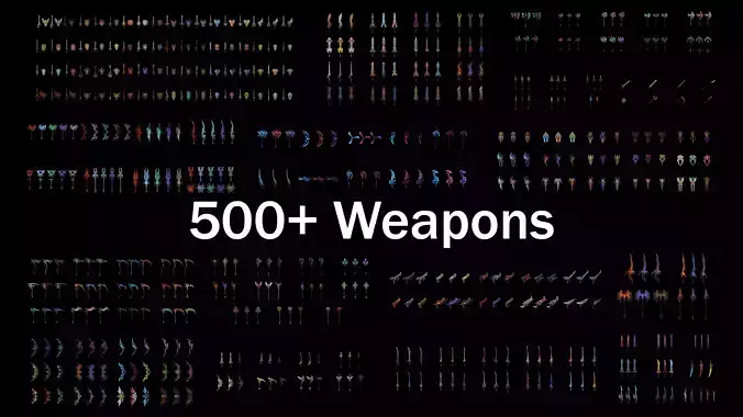 Ultimate Weapon Collection - 500 Weapons 
