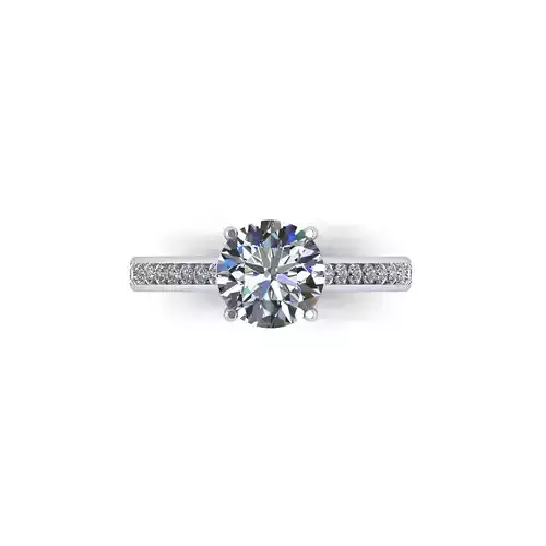 True Love Solary Diamond Ring