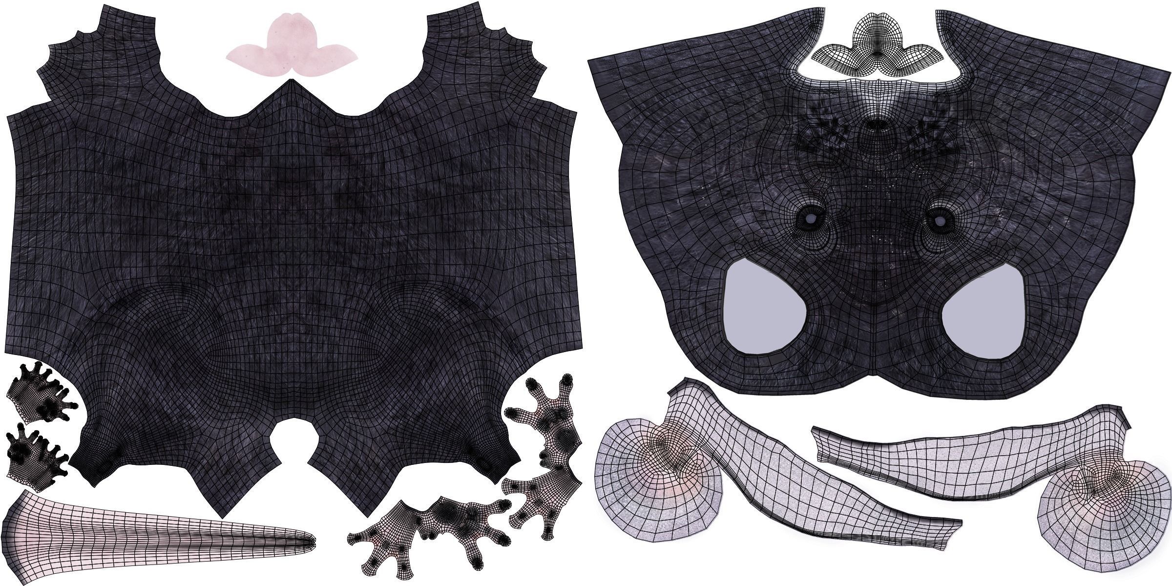 Chinchilla Rigged VFX Grace 3D model_20