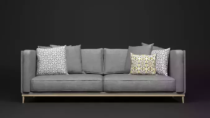 SOFA SET with pillows