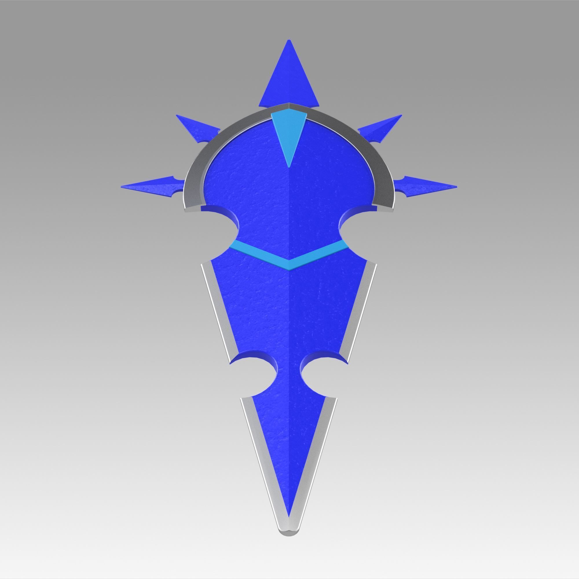 Kingdom Hearts 2 Organization XIII Chilly Academic Vexen Shield 3D ...