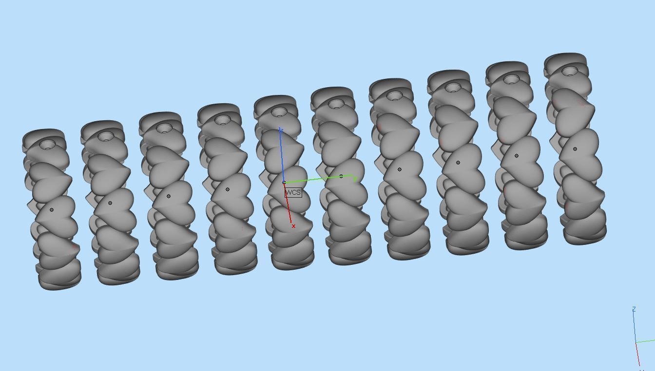 Band ring heart with stone printable 3d model 3D print model_19