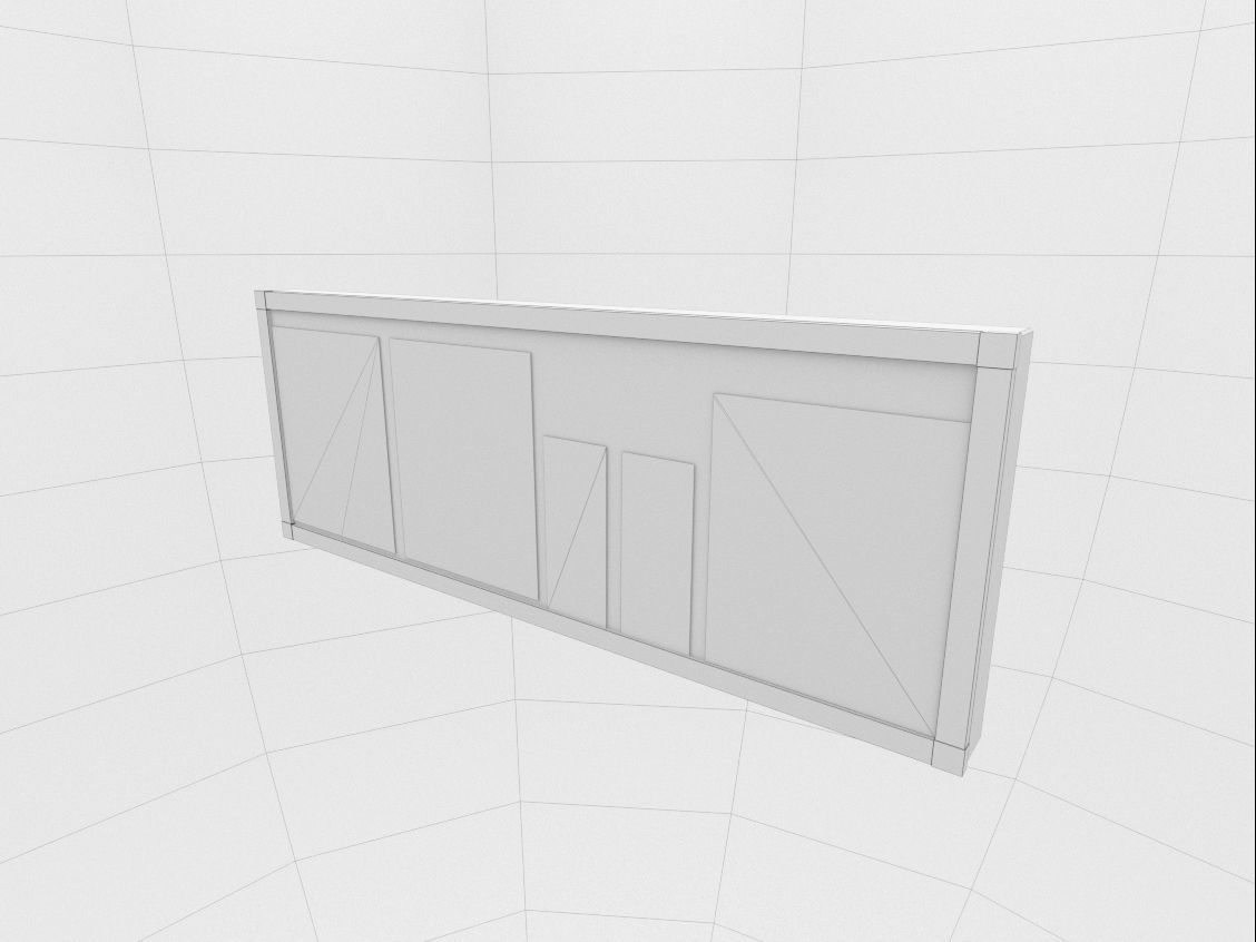 Negatoscope 3D model_2