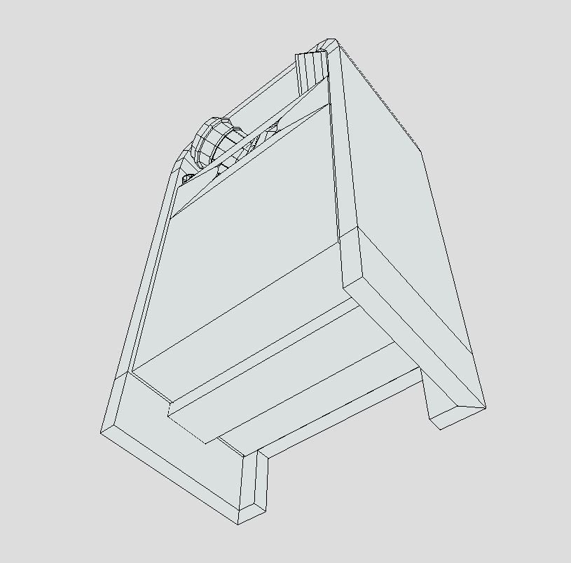 Trash can with coffee cup in it Low-poly 3D model_10