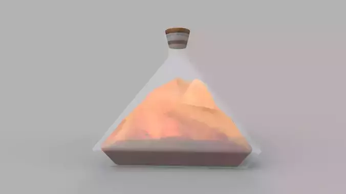 Stylized dune bottle