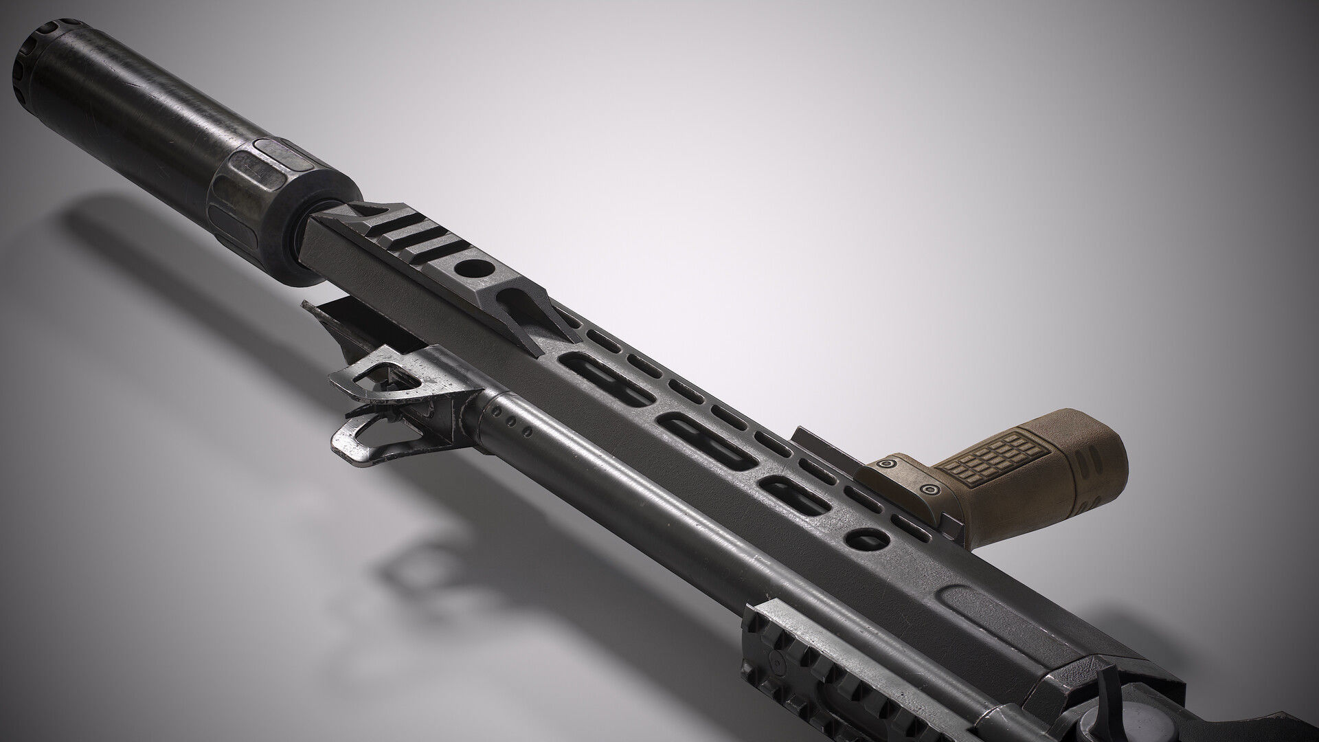 Galil ACE Low-poly 3D model_9