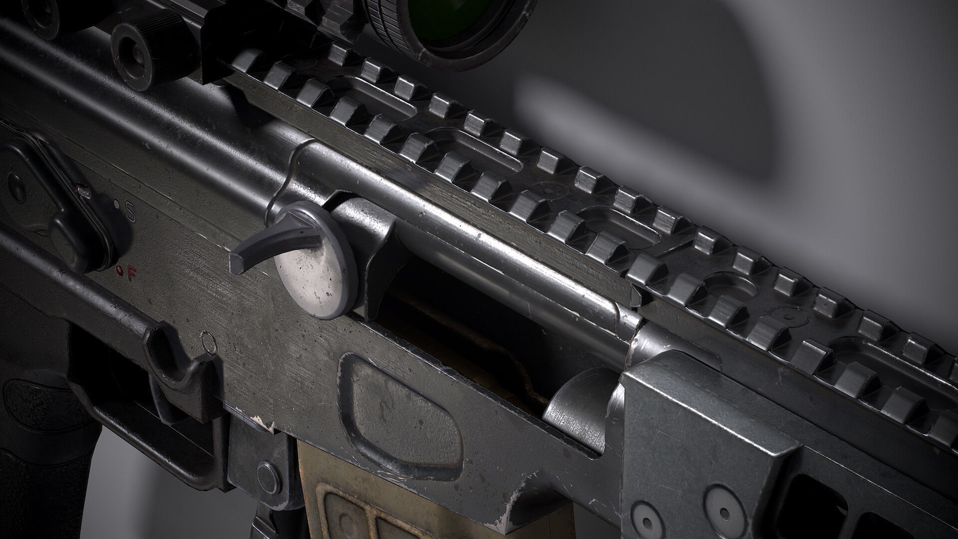 Galil ACE Low-poly 3D model_4