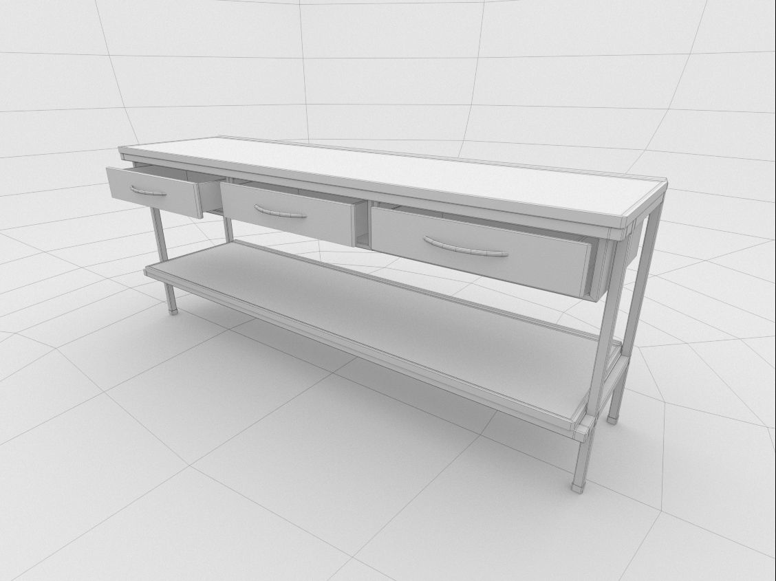 instrument table 02 3D model_2