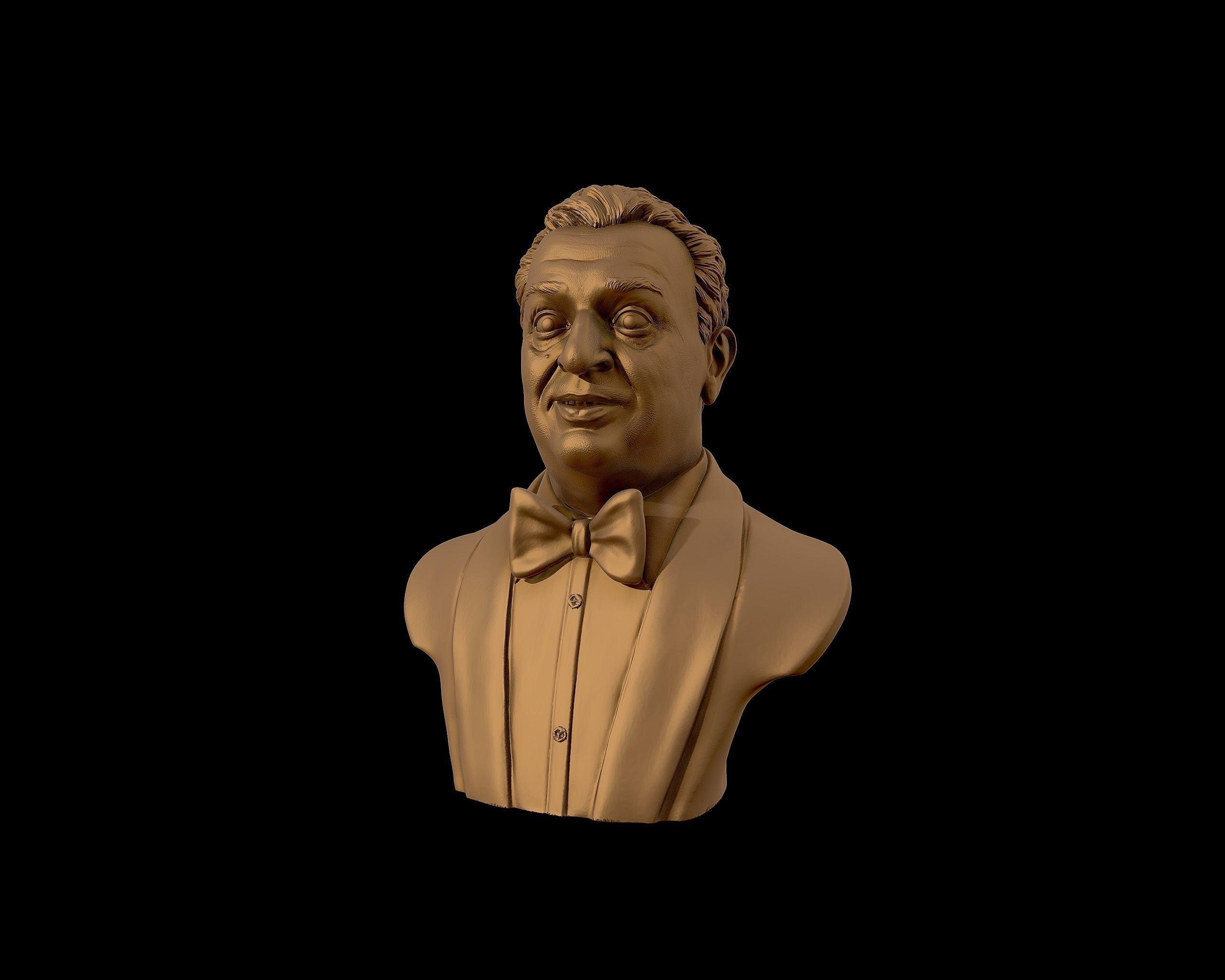 Rodney Dangerfield 3D portrait sculpture 3D print model_26