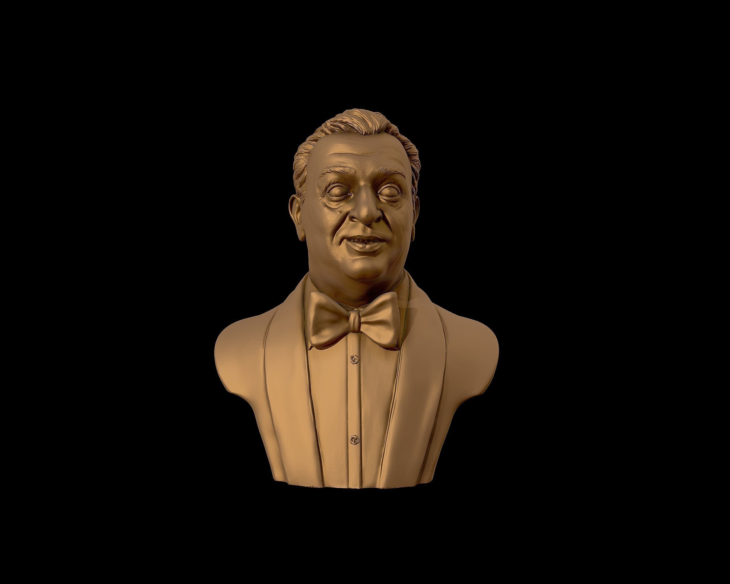 Rodney Dangerfield 3D portrait sculpture 3D print model_25