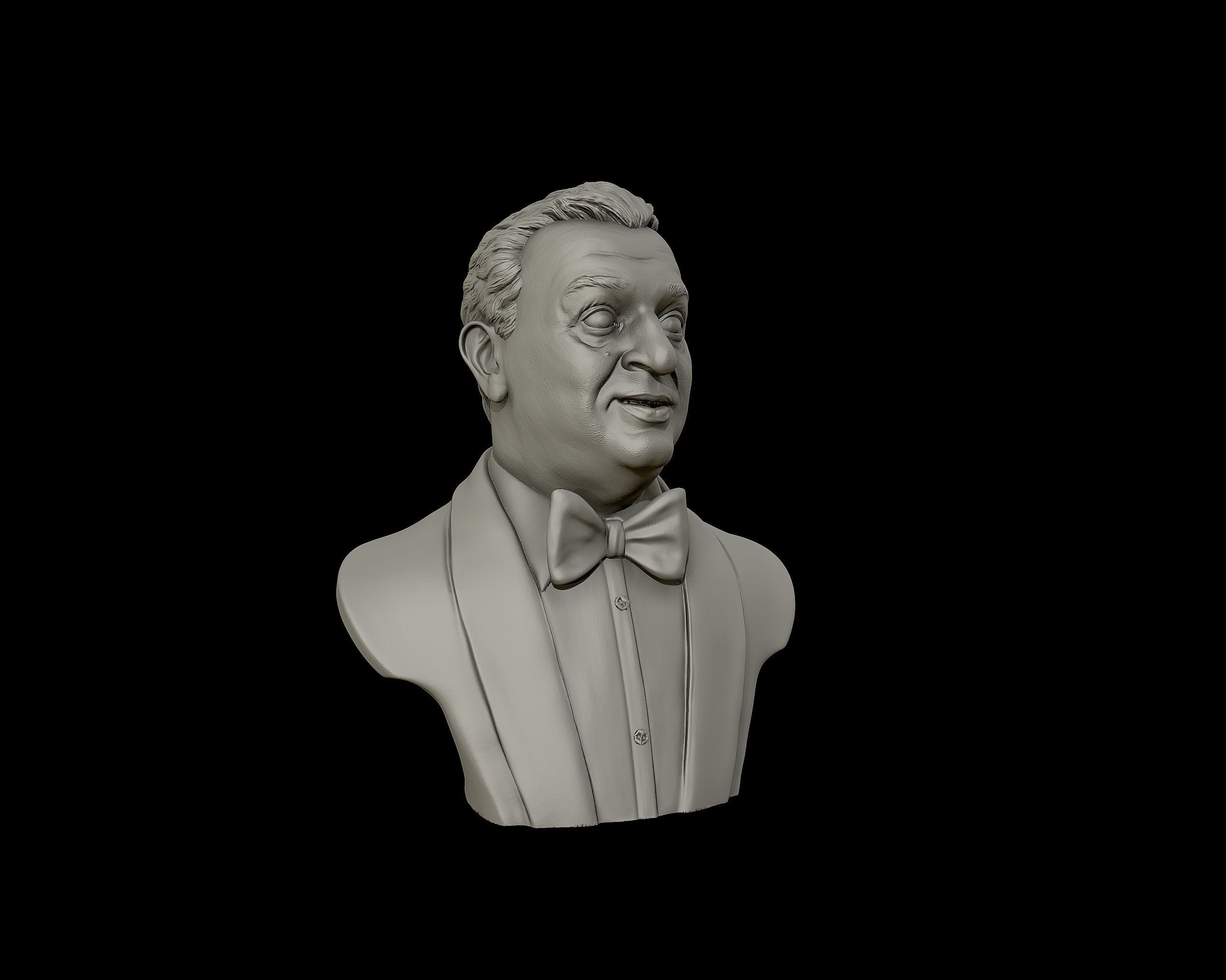 Rodney Dangerfield 3D portrait sculpture 3D print model_23