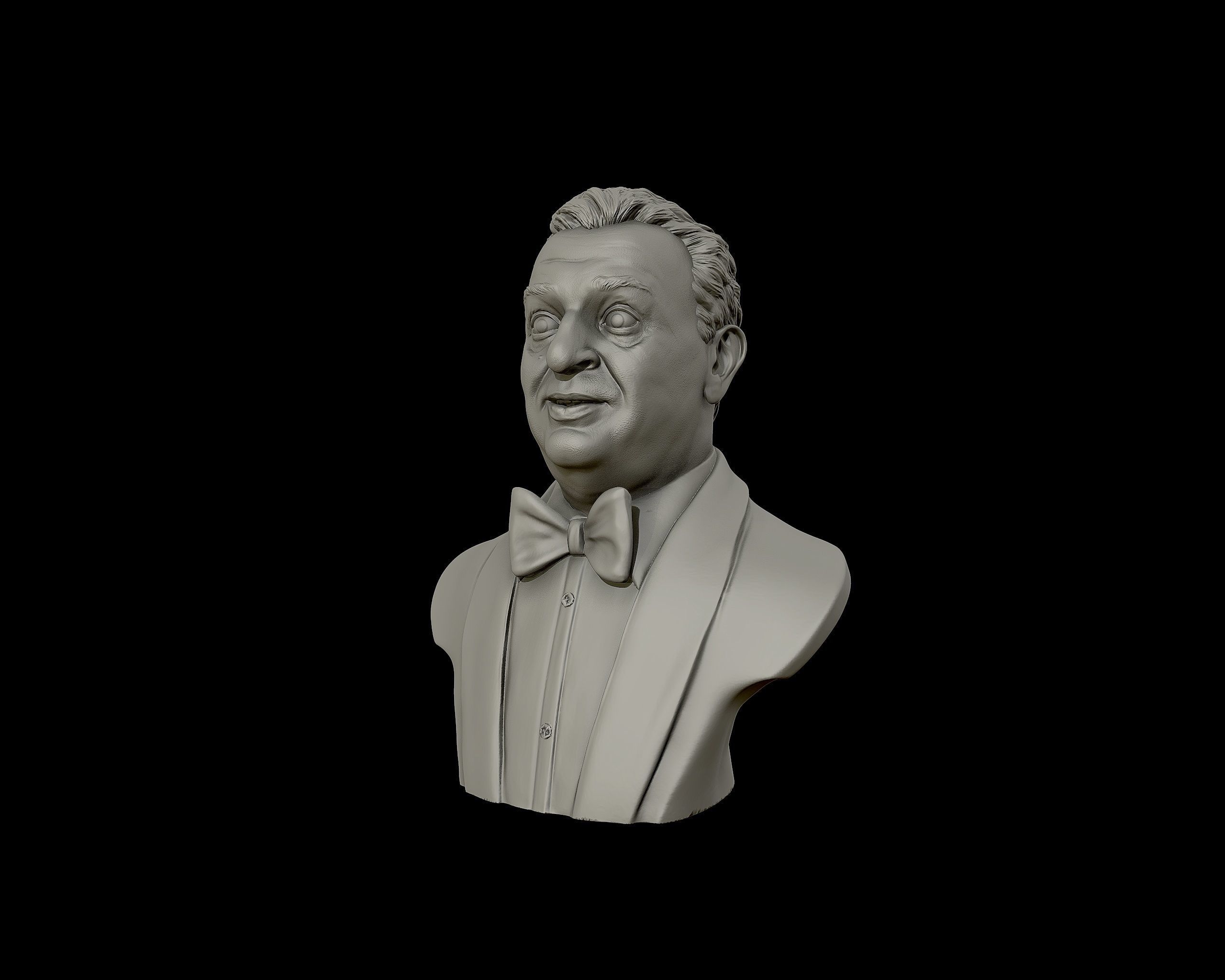 Rodney Dangerfield 3D portrait sculpture 3D print model_13
