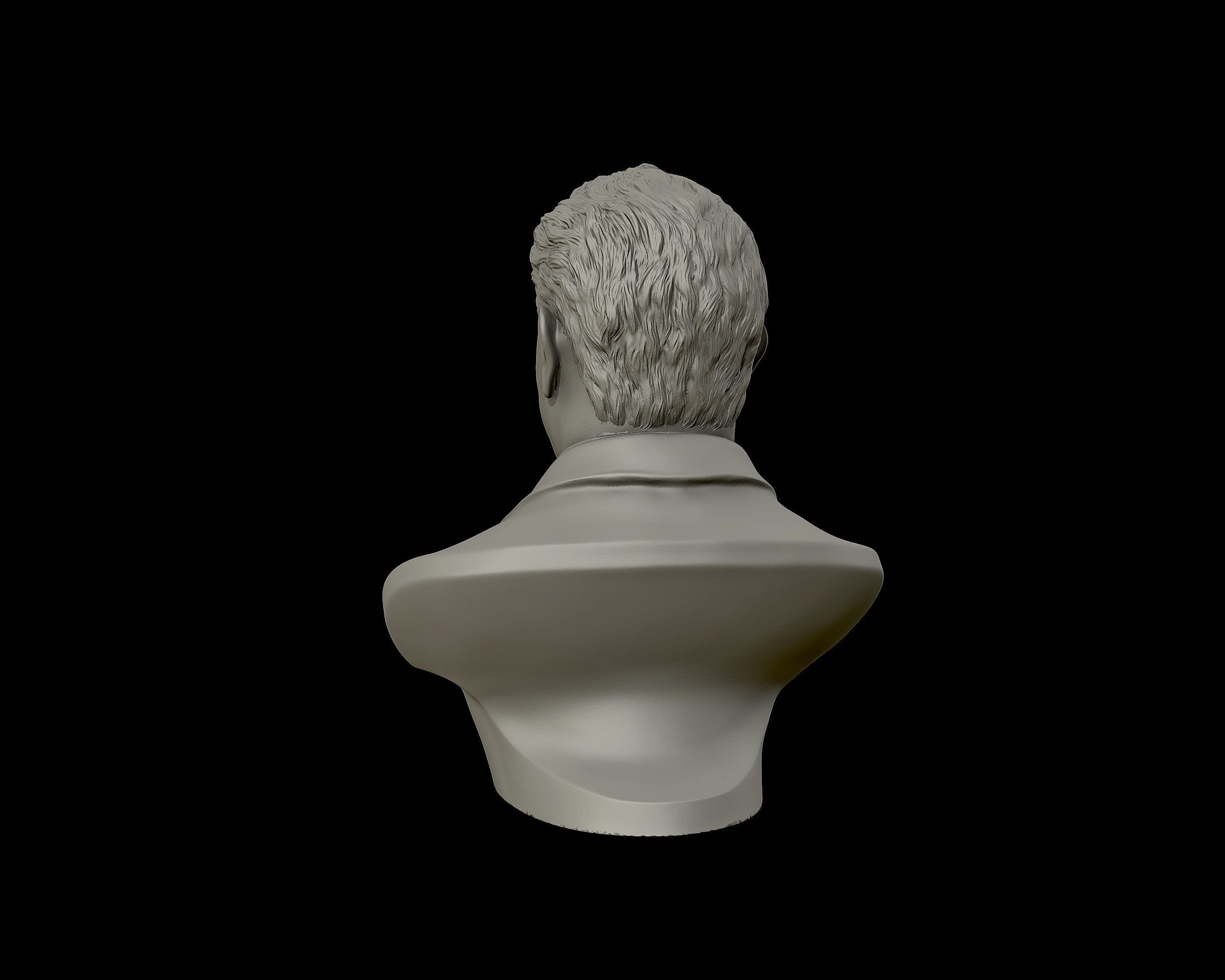 Rodney Dangerfield 3D portrait sculpture 3D print model_19